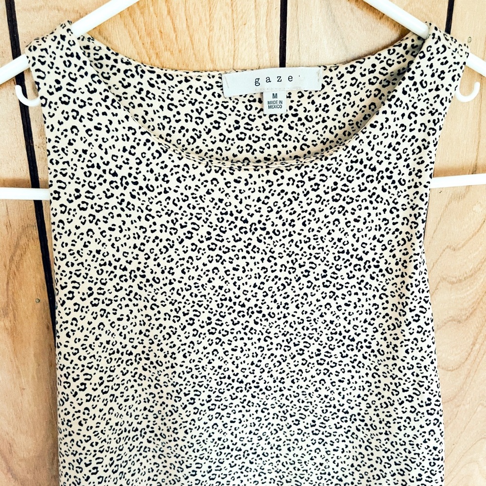cheetah print bodysuit